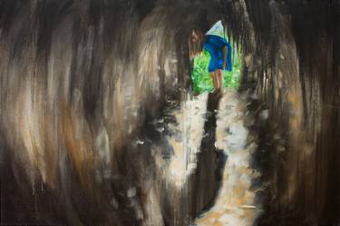Original Expressionism Children Paintings by Adrienne Egger