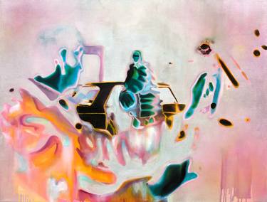 Original Conceptual Love Paintings by Adrienne Egger
