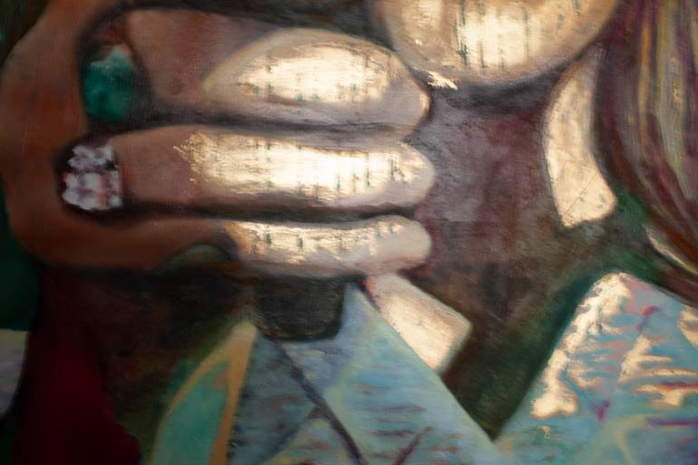 Original Conceptual Women Painting by Adrienne Egger