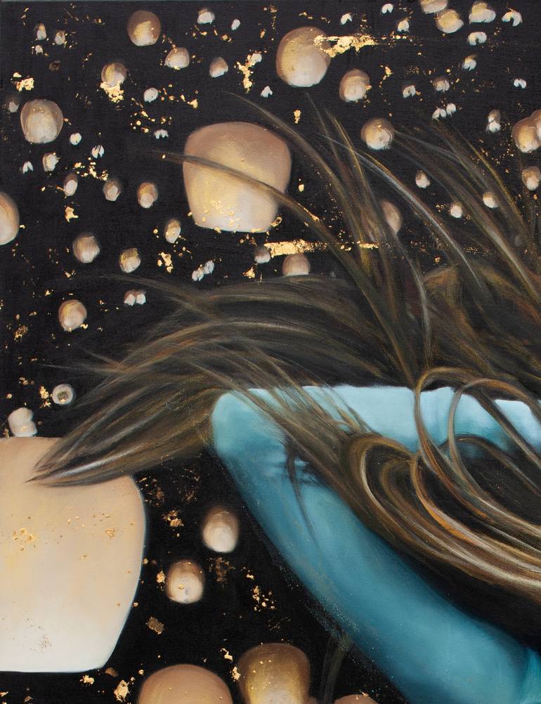 Original Conceptual Women Painting by Adrienne Egger