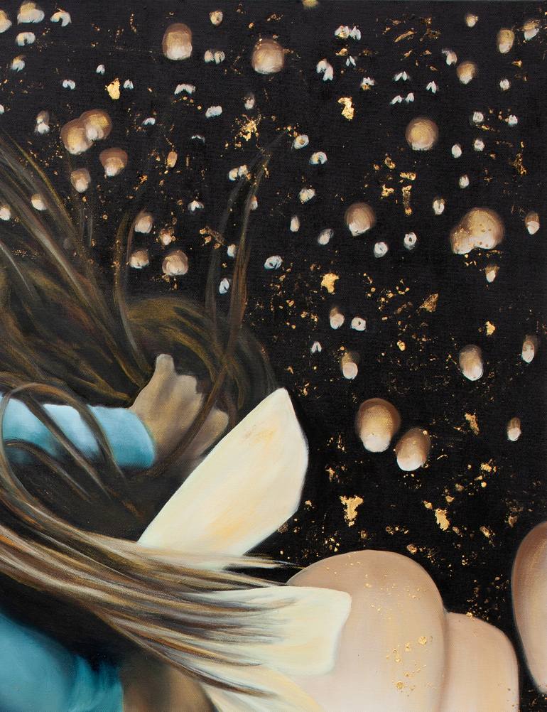 Original Conceptual Women Painting by Adrienne Egger