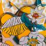 Vibrant gold: freshness, happiness, positivity, clarity, energy, optimism, enlightenment, remembrance, intellect, honor, loyalty, and joy...bold with shimmering gold, these jungle cats are poised to pop and bloom in your room.