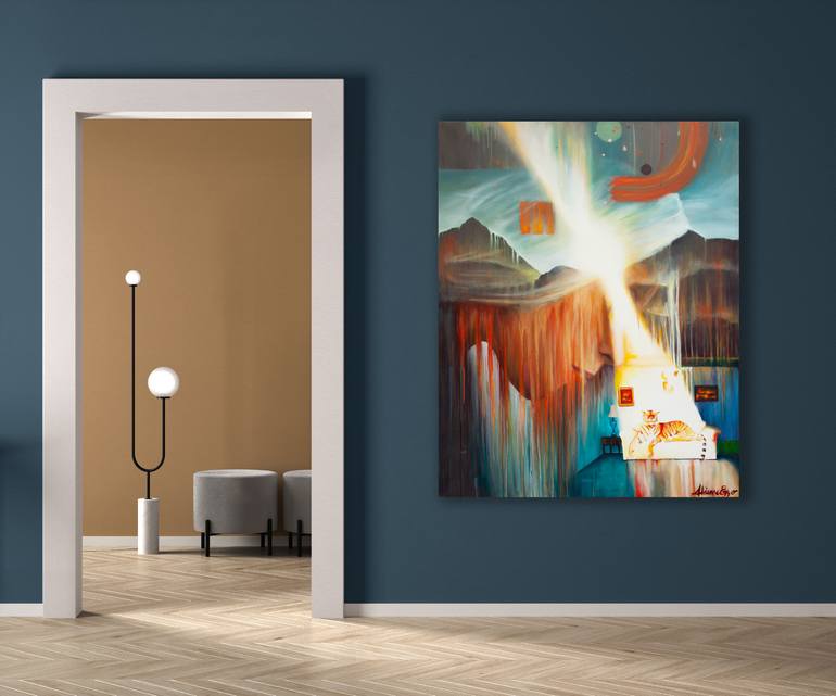 Original Expressionism Other Painting by Adrienne Egger