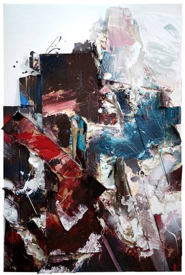 Original Abstract Expressionism Abstract Paintings by Tadeusz Baranowski
