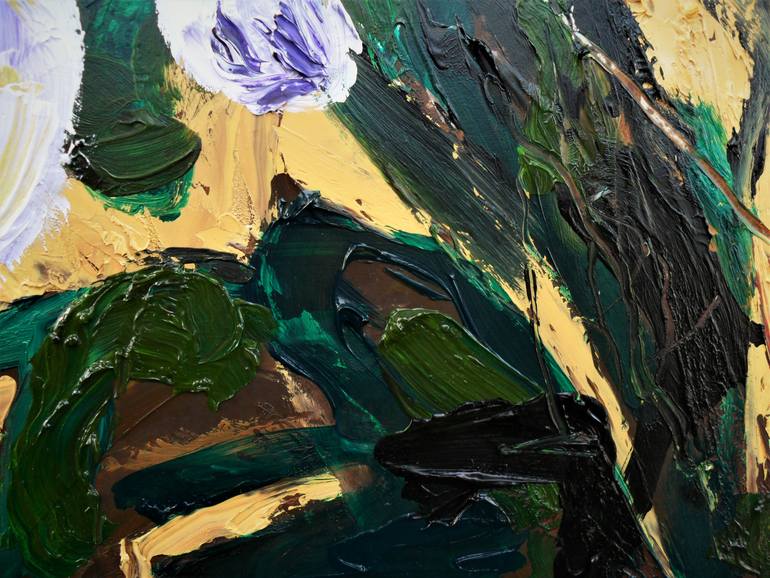 Original Abstract Expressionism Abstract Painting by Lorenzo Campetella