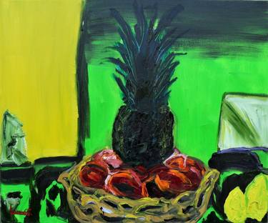 Original Abstract Expressionism Still Life Paintings by Lorenzo Campetella