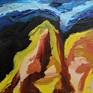 Oil on canvas, 30 x 30 cm. June 2020
............
