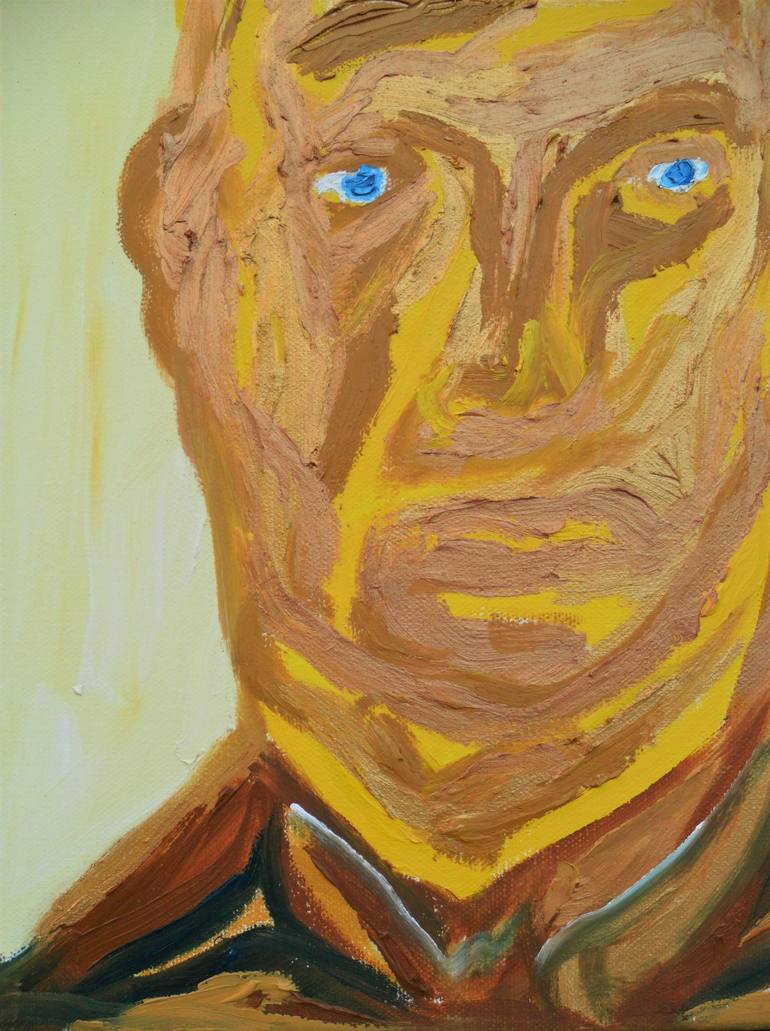 Original Abstract Expressionism People Painting by Lorenzo Campetella
