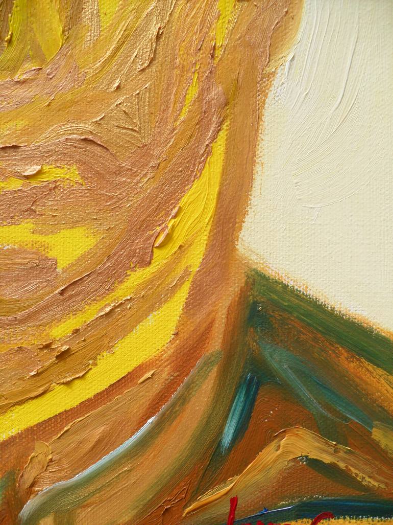 Original Abstract Expressionism People Painting by Lorenzo Campetella