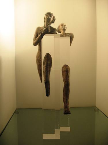 Print of Surrealism Women Sculpture by Betty Wachsstock Schonfeld