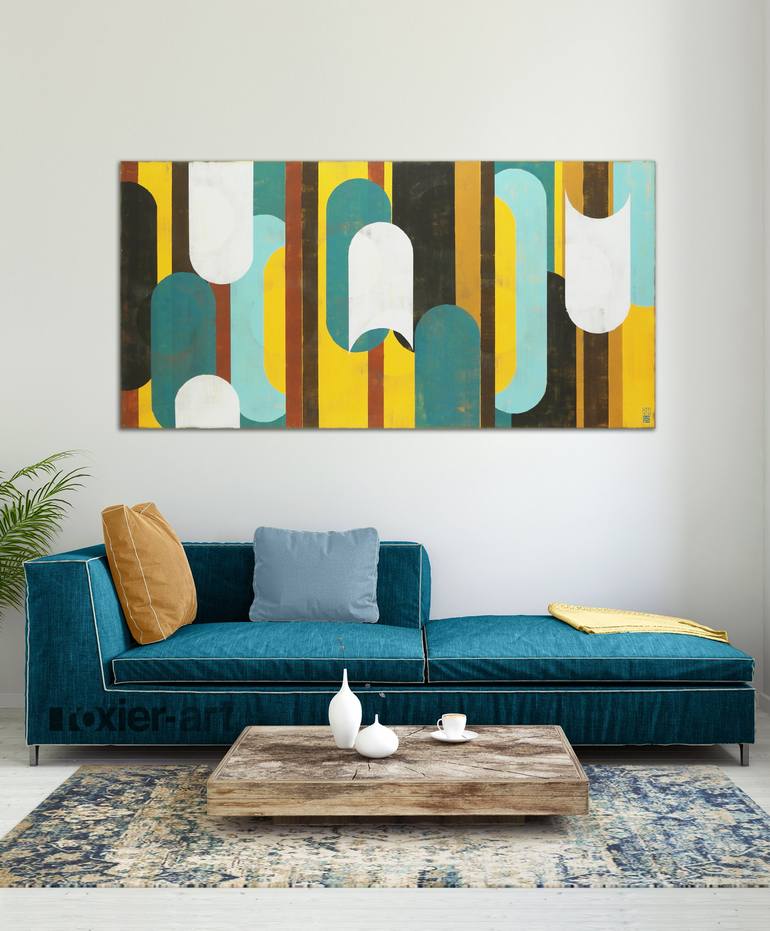 Original Contemporary Abstract Painting by Ronald Hunter