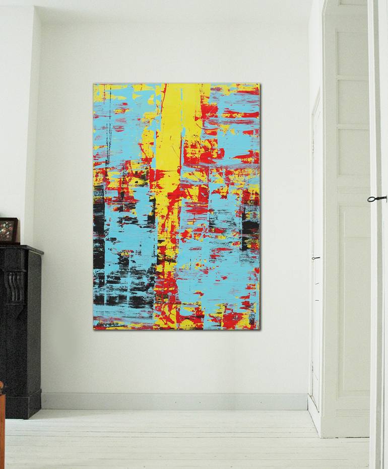 Original Expressionism Abstract Painting by Ronald Hunter