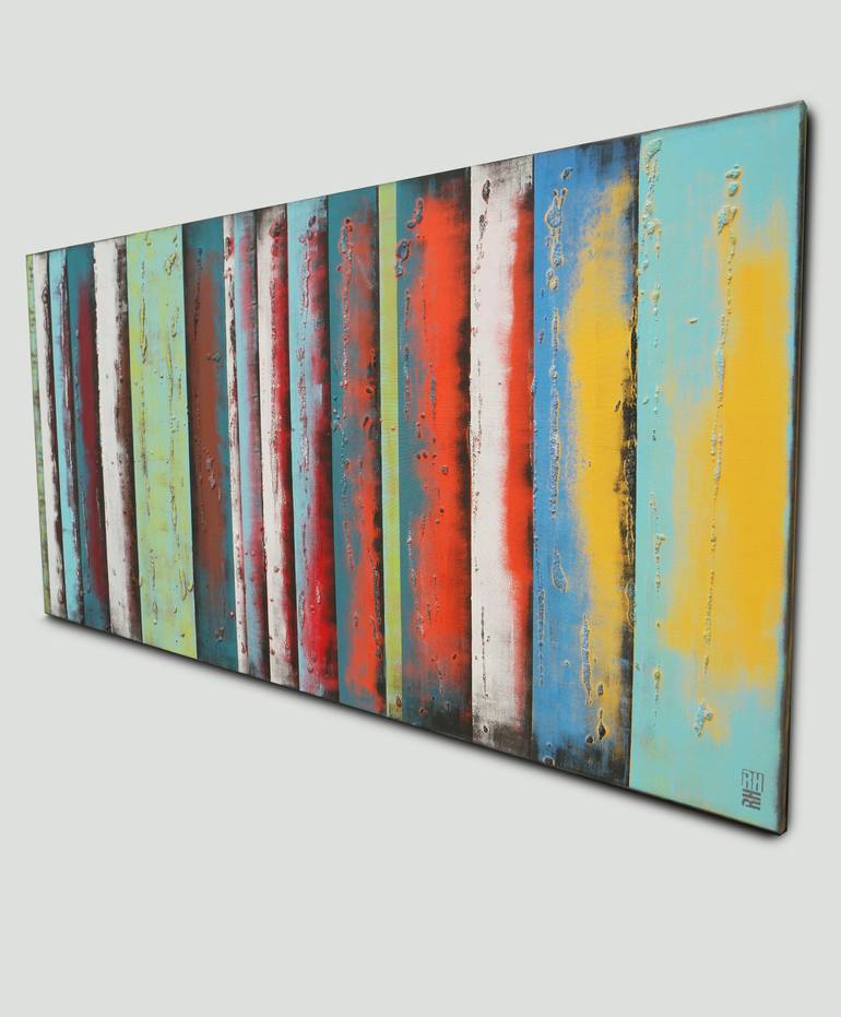 Original Abstract Painting by Ronald Hunter