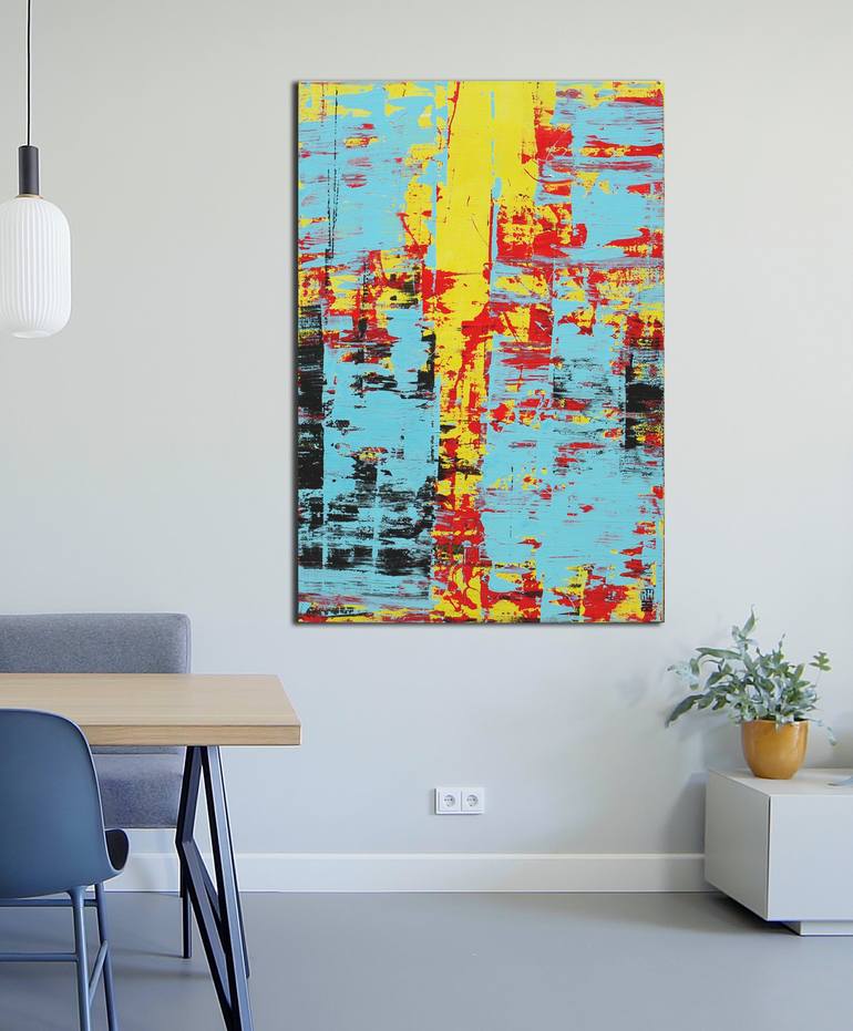 Original Illustration Abstract Painting by Ronald Hunter