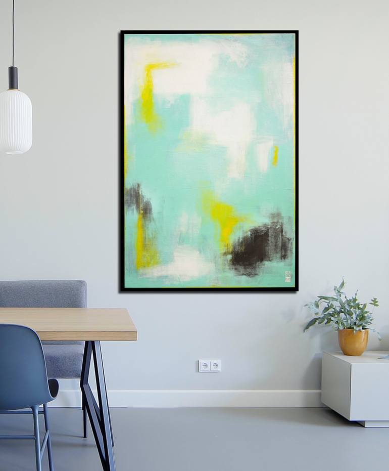 Original Abstract Painting by Ronald Hunter