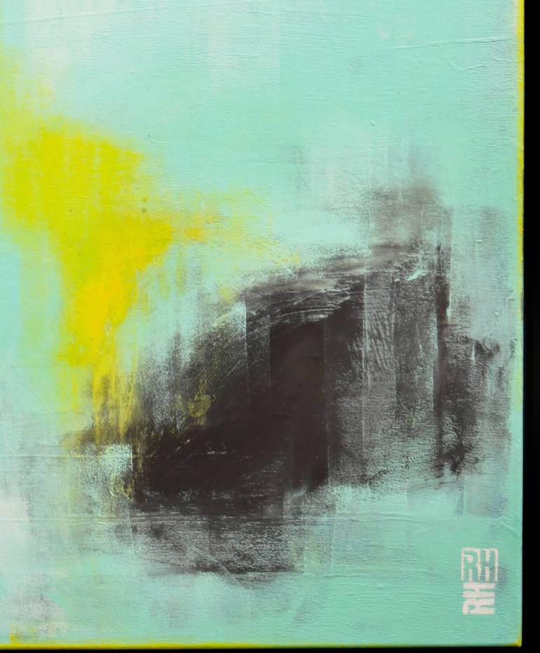 Original Abstract Painting by Ronald Hunter