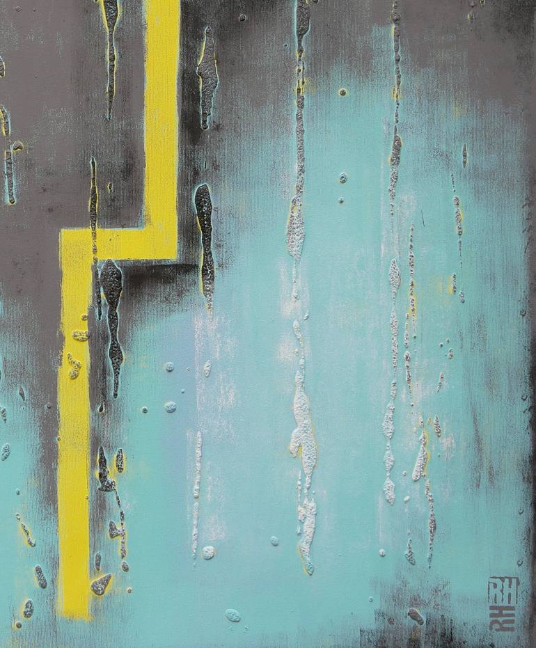 Original Modern Abstract Painting by Ronald Hunter