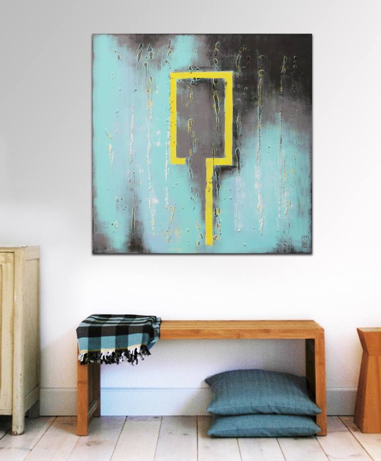 Original Modern Abstract Painting by Ronald Hunter