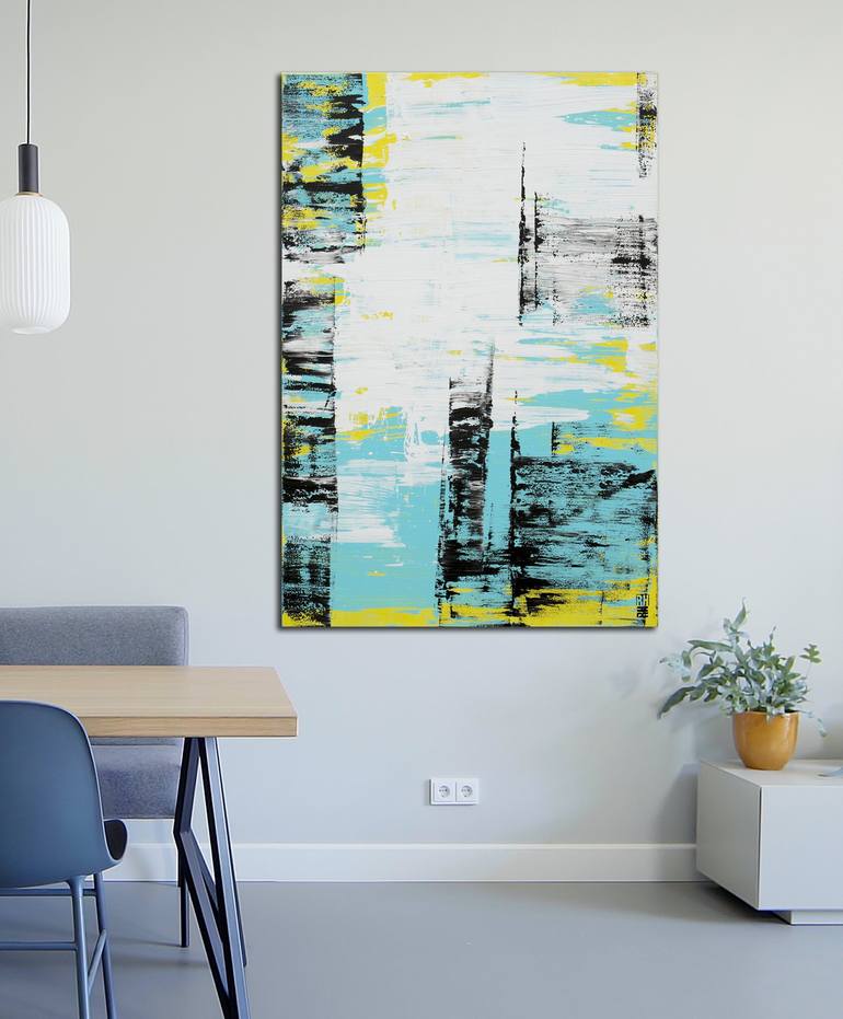 Original Modern Abstract Painting by Ronald Hunter