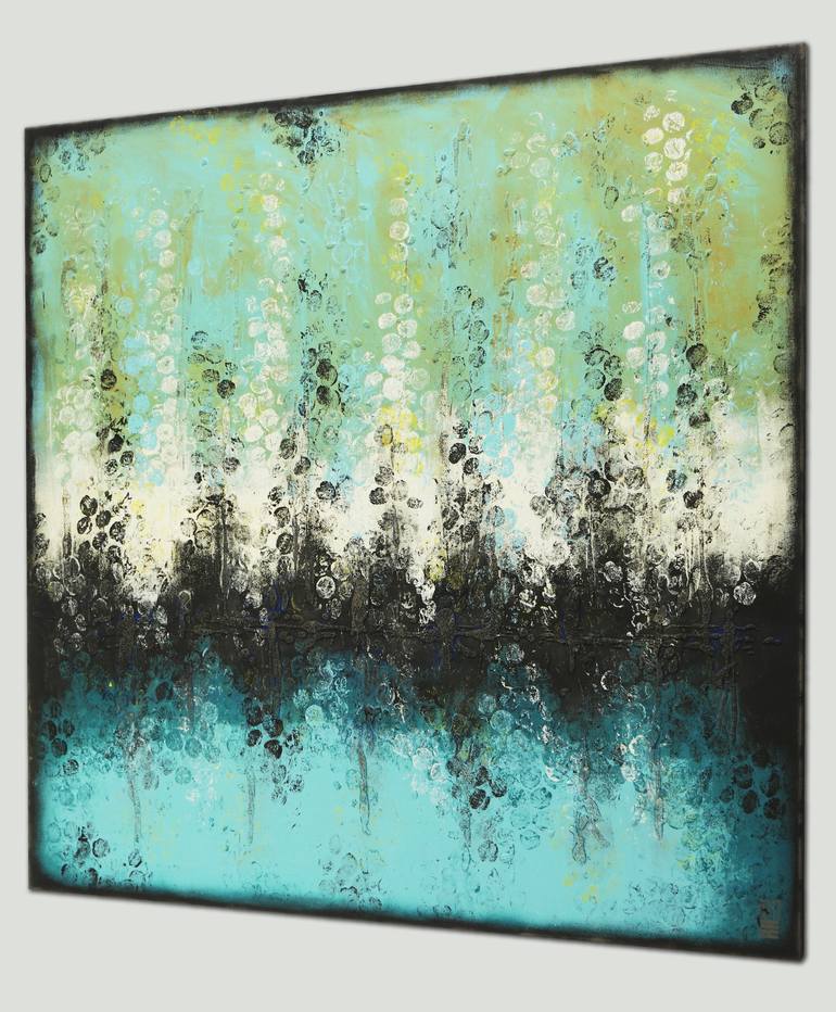 Original Abstract Expressionism Abstract Painting by Ronald Hunter