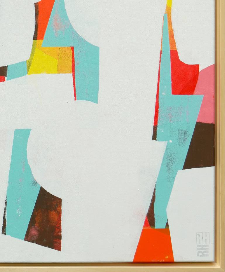Original Abstract Expressionism Abstract Painting by Ronald Hunter