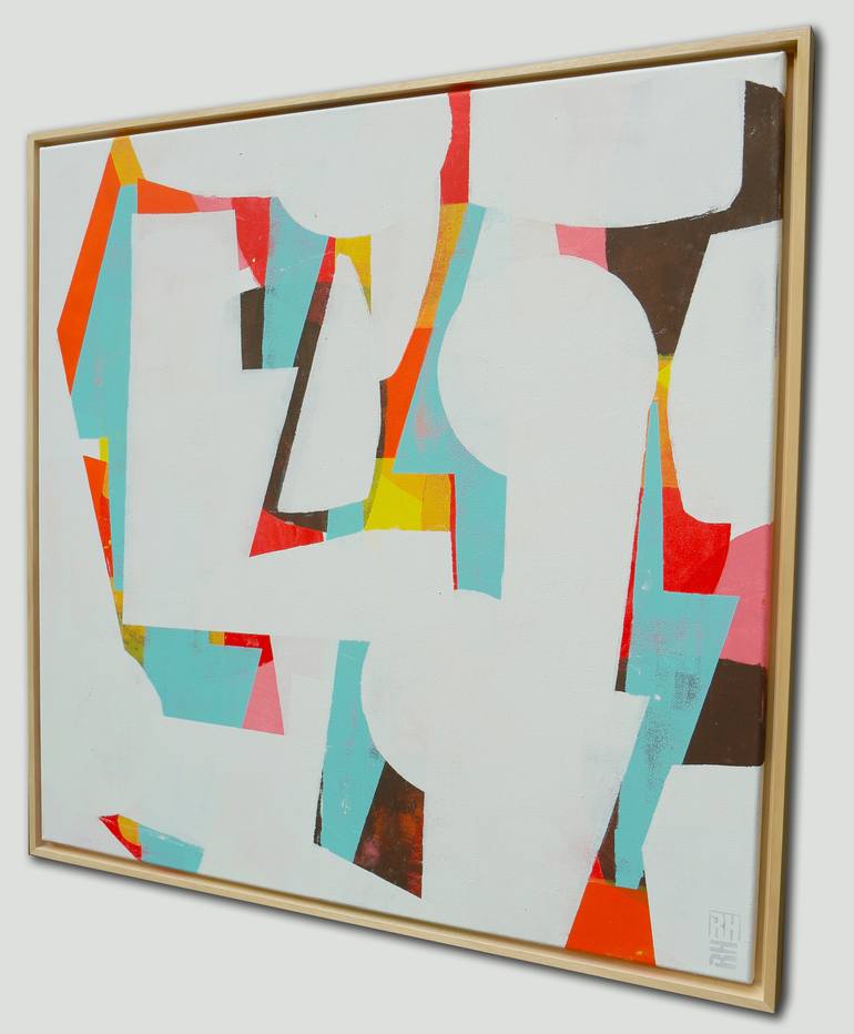 Original Abstract Expressionism Abstract Painting by Ronald Hunter