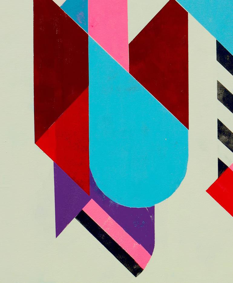 Original Abstract Expressionism Abstract Painting by Ronald Hunter