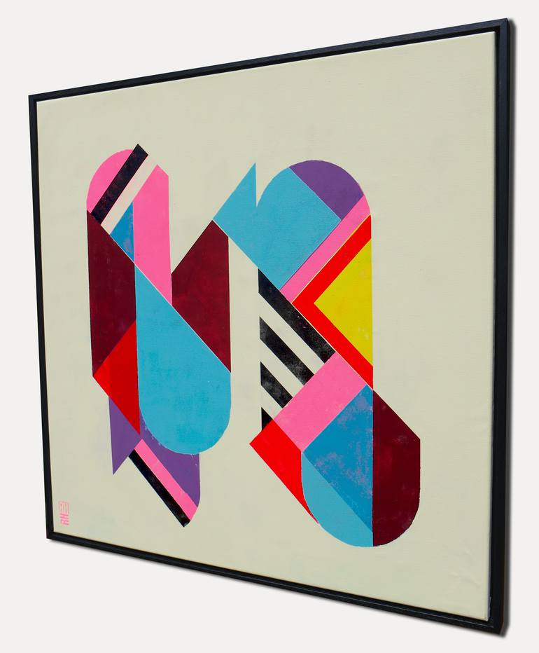 Original Abstract Expressionism Abstract Painting by Ronald Hunter