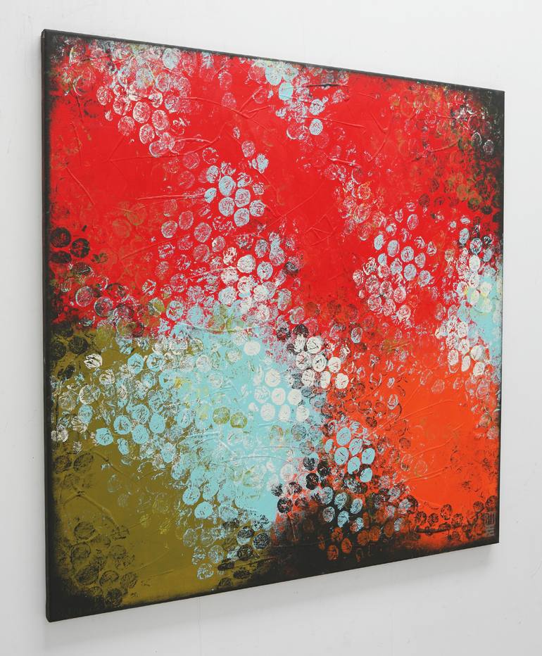 Original Abstract Expressionism Abstract Painting by Ronald Hunter