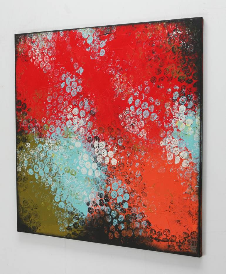 Original Abstract Expressionism Abstract Painting by Ronald Hunter