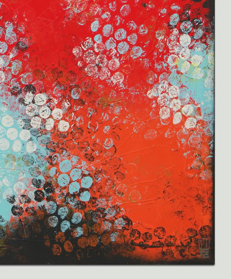 Original Abstract Expressionism Abstract Painting by Ronald Hunter