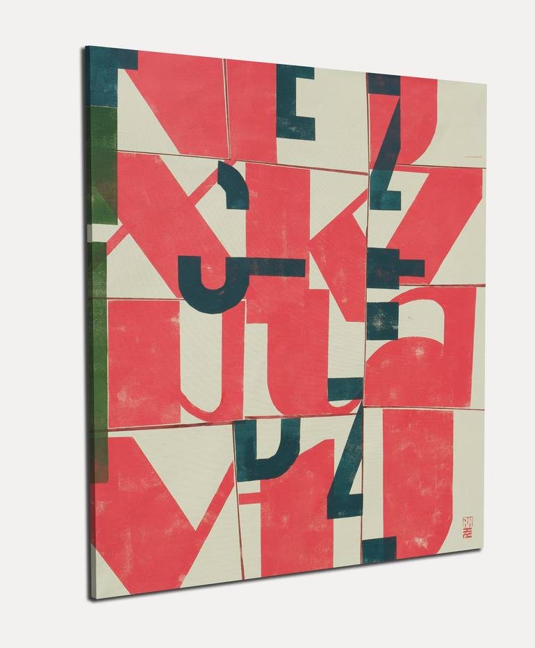 Original Abstract Expressionism Abstract Painting by Ronald Hunter