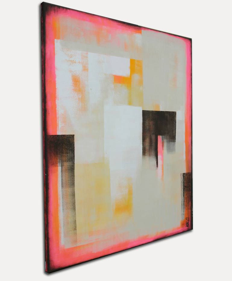 Original Abstract Expressionism Abstract Painting by Ronald Hunter