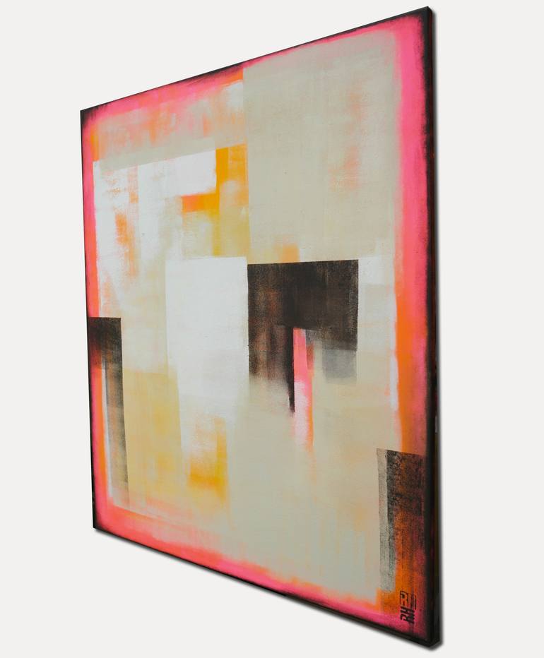 Original Abstract Expressionism Abstract Painting by Ronald Hunter