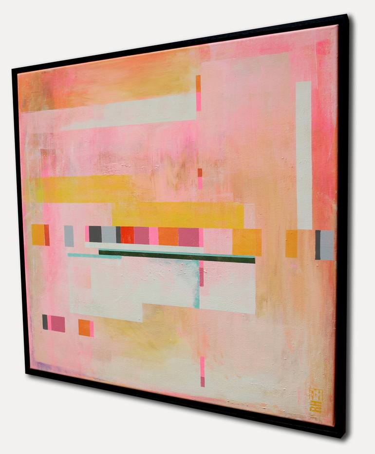 Original Abstract Expressionism Abstract Painting by Ronald Hunter