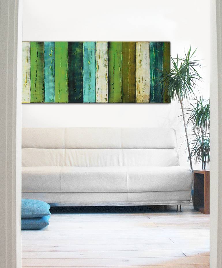 Original Modern Abstract Painting by Ronald Hunter