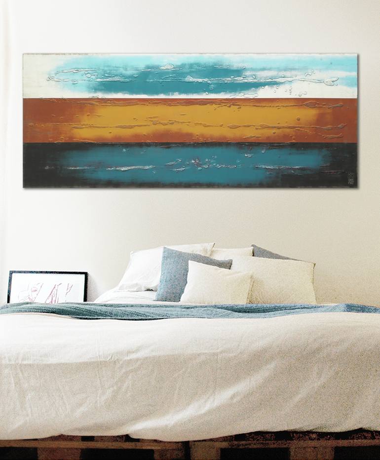 Original Minimalism Abstract Painting by Ronald Hunter