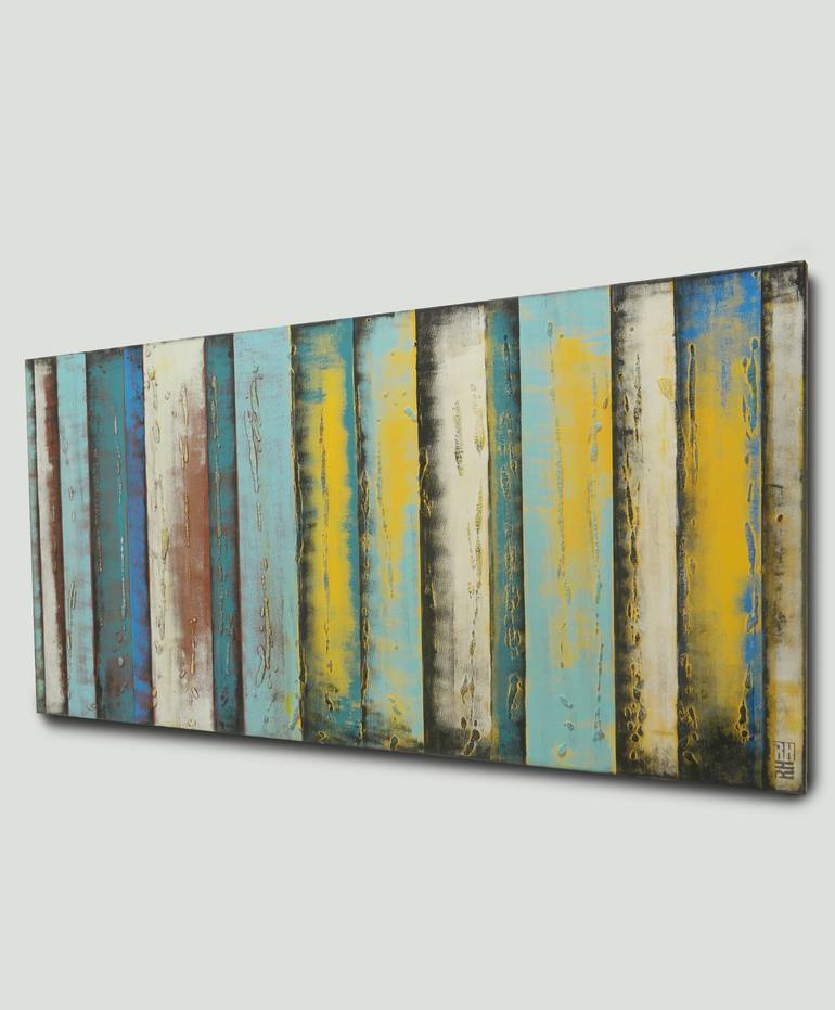 Original Modern Abstract Painting by Ronald Hunter