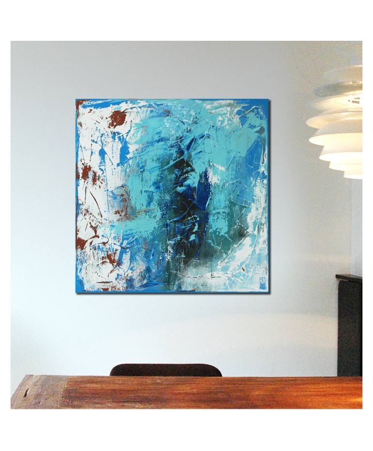 Original Expressionism Abstract Painting by Ronald Hunter