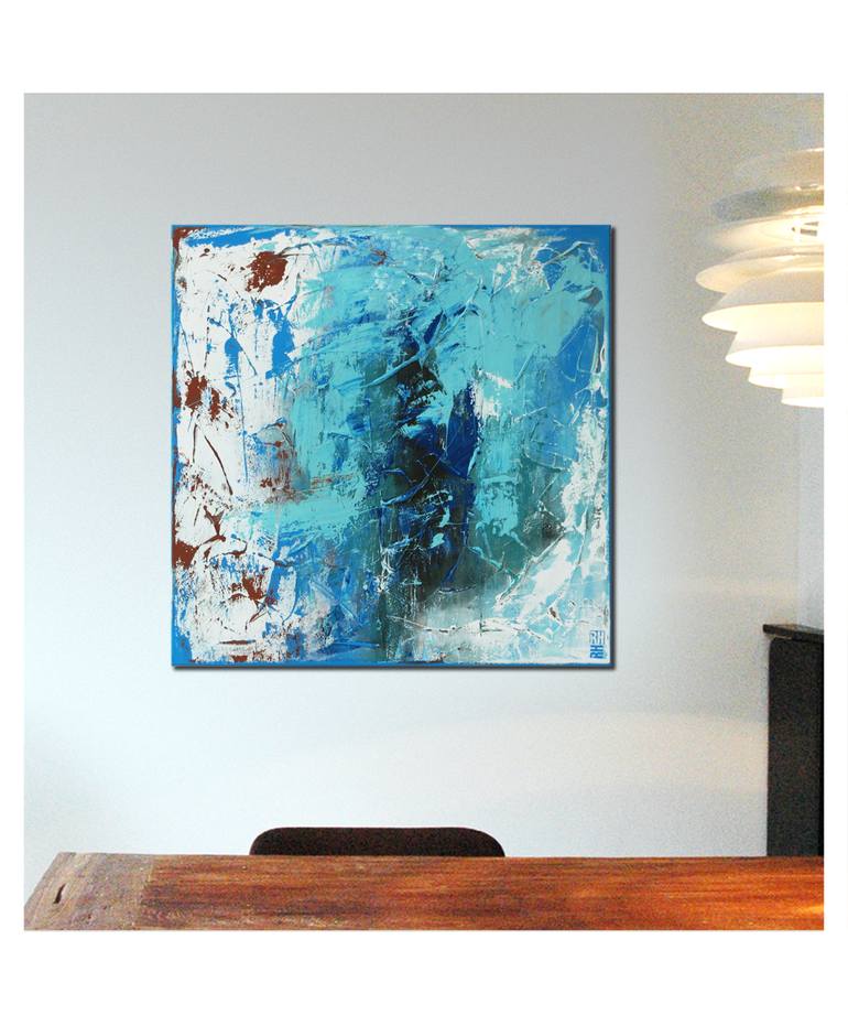 Original Abstract Painting by Ronald Hunter