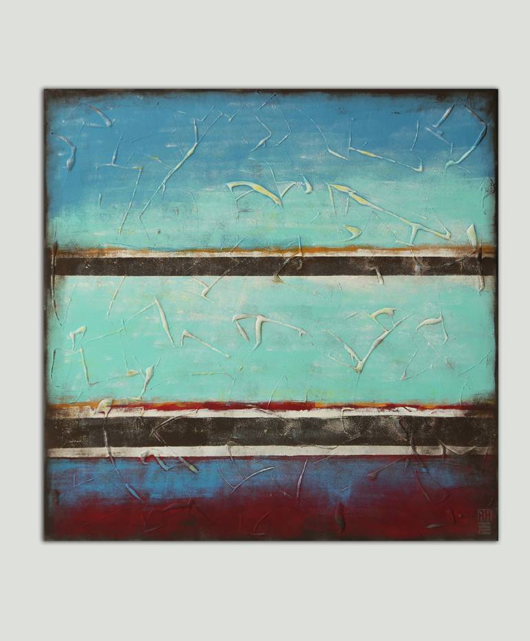 Original Minimalism Abstract Painting by Ronald Hunter