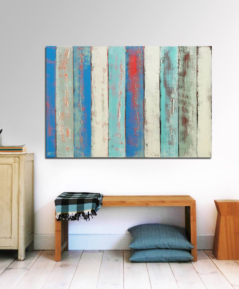 Original Abstract Painting by Ronald Hunter