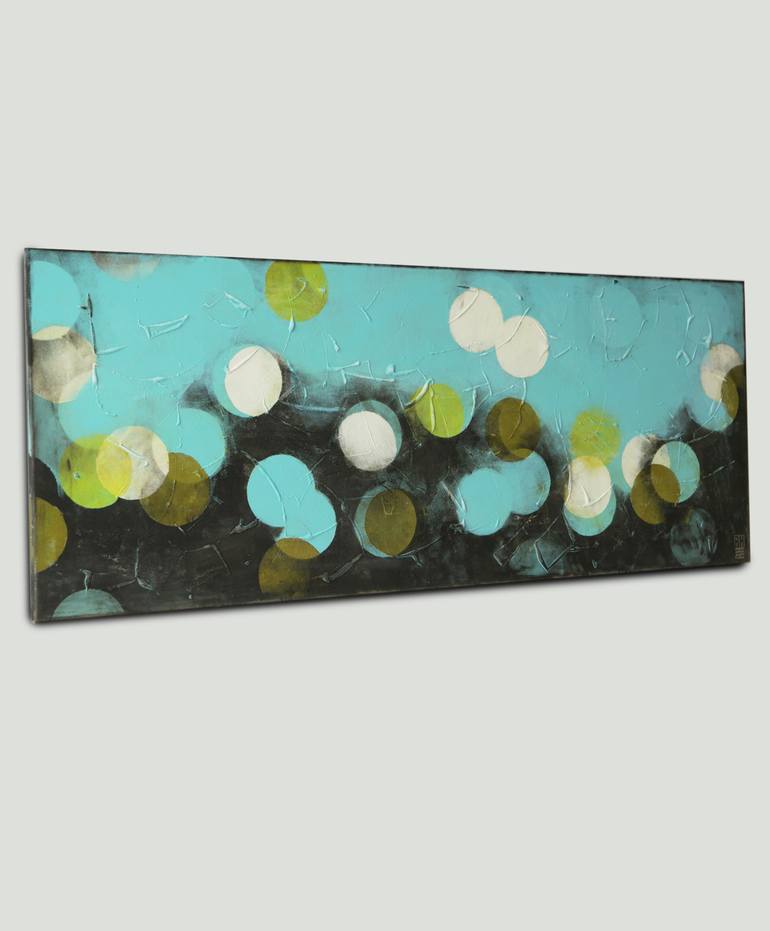 Original Abstract Expressionism Abstract Painting by Ronald Hunter