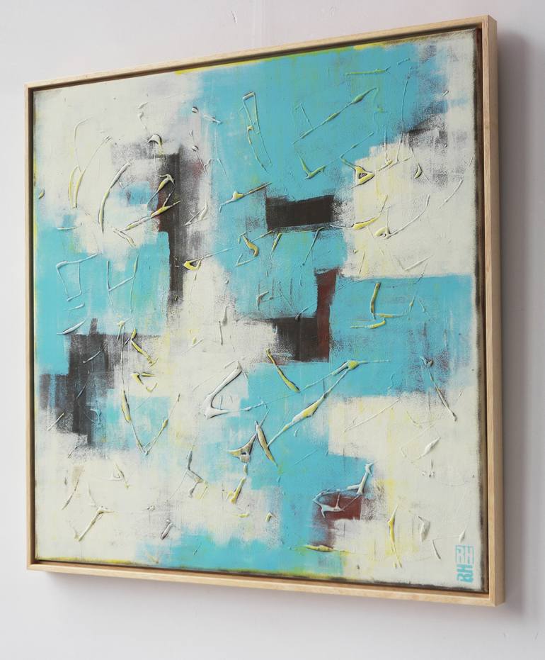 Original Minimalism Abstract Painting by Ronald Hunter