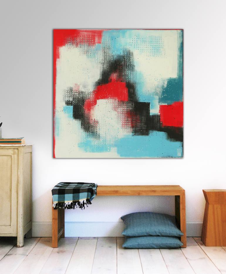 Original Minimalism Abstract Painting by Ronald Hunter