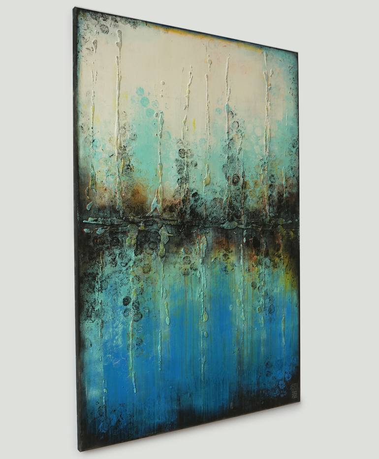 Original Modern Abstract Painting by Ronald Hunter