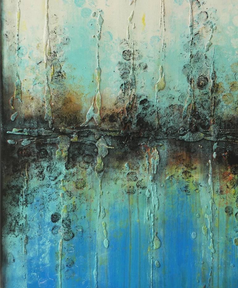 Original Modern Abstract Painting by Ronald Hunter