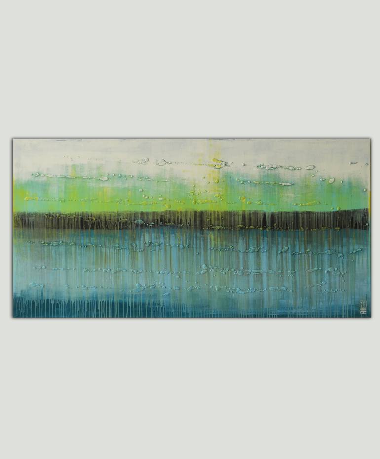 Original Minimalism Abstract Painting by Ronald Hunter