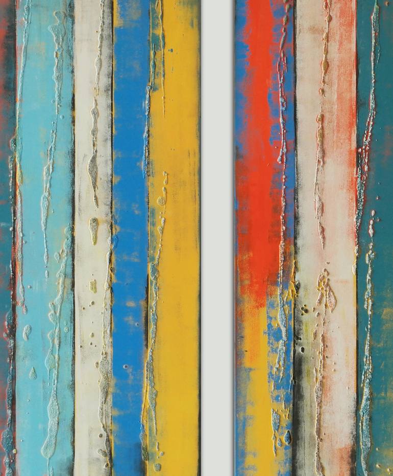 Original Abstract Painting by Ronald Hunter