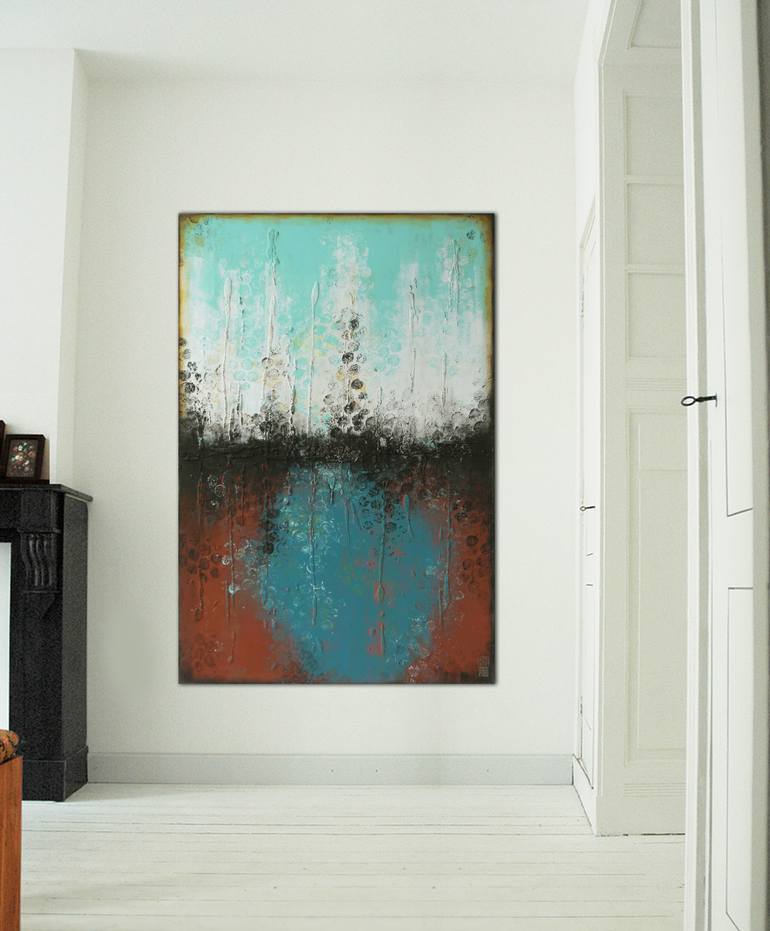 Original Modern Abstract Painting by Ronald Hunter